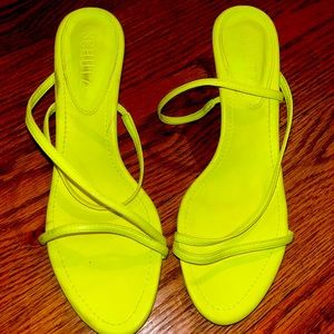 Schutz neon sandal heel